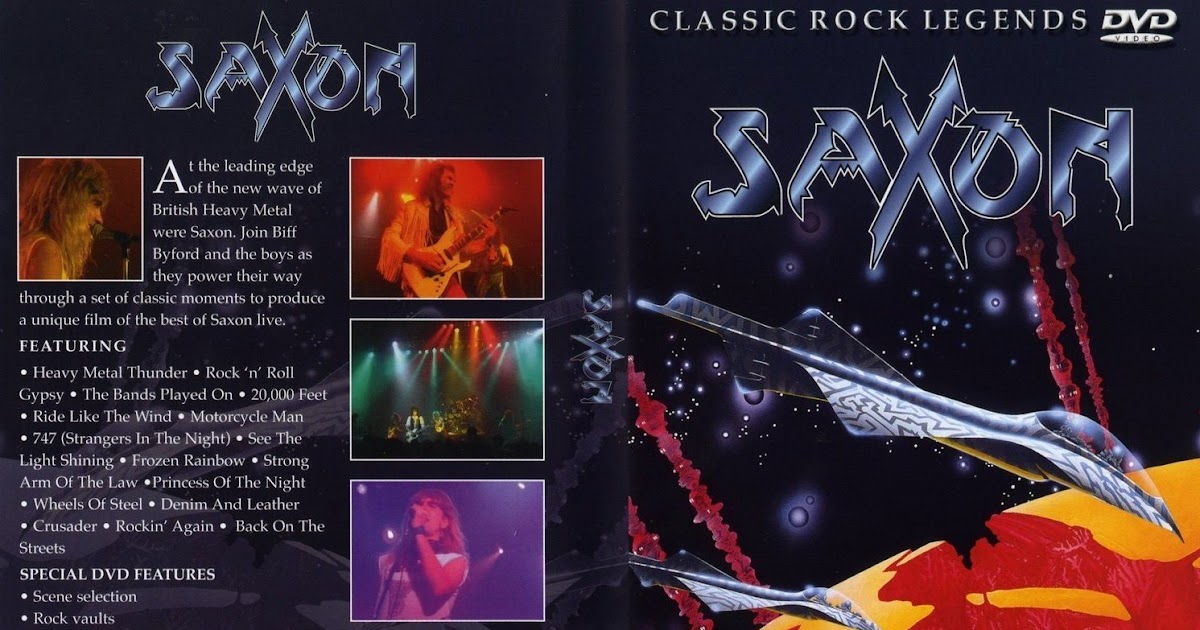 ESTANTE DO SOM SAXON ''GREATEST HITS LIVE!''